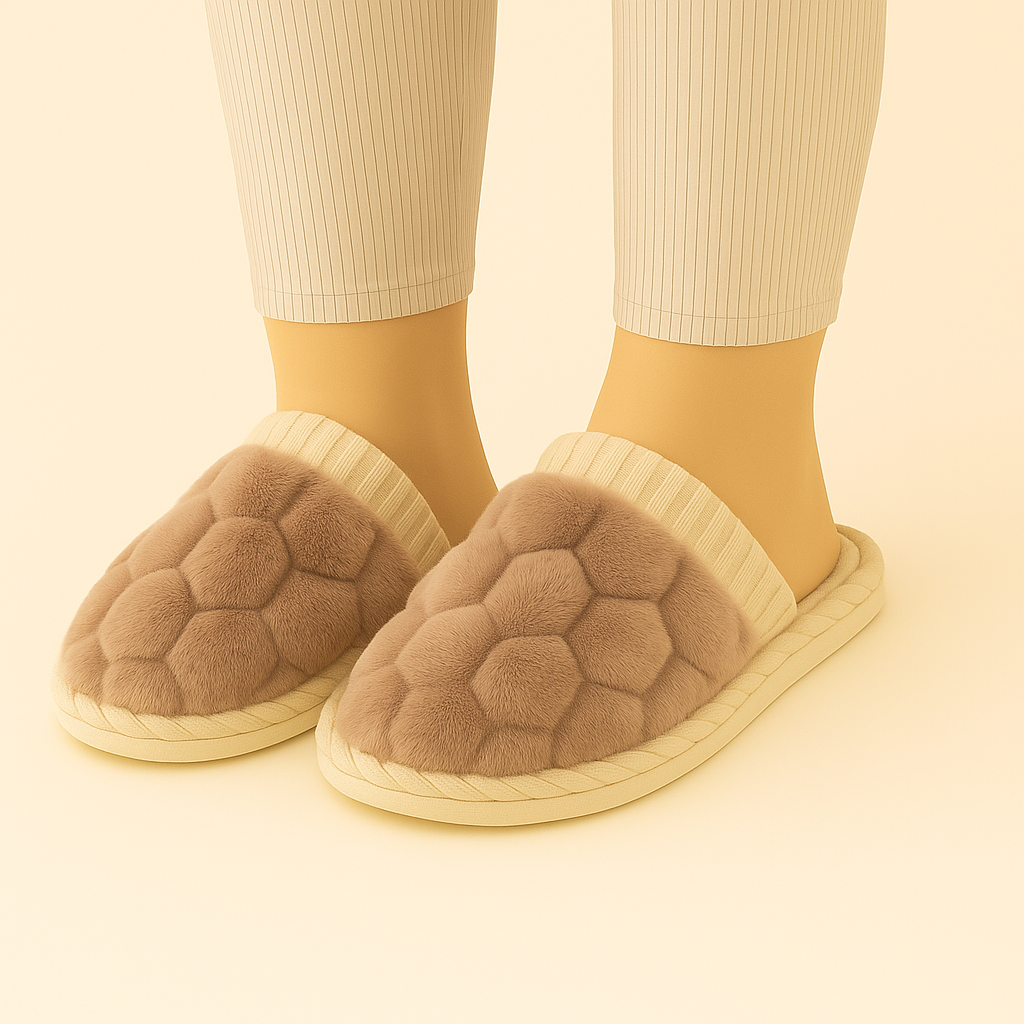 セレーネ | ふわふわの冬用スリッパ