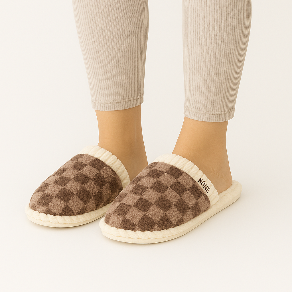 セレーネ | ふわふわの冬用スリッパ