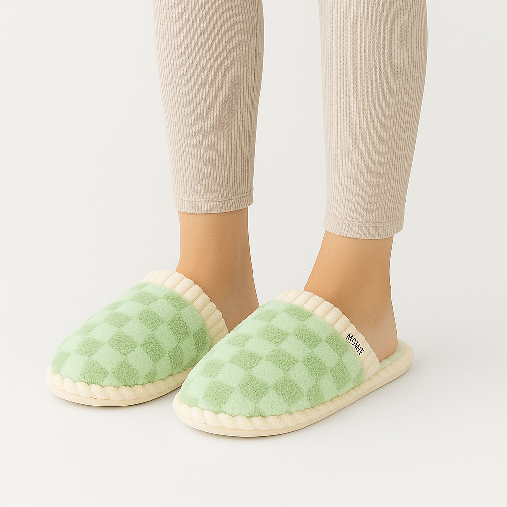セレーネ | ふわふわの冬用スリッパ
