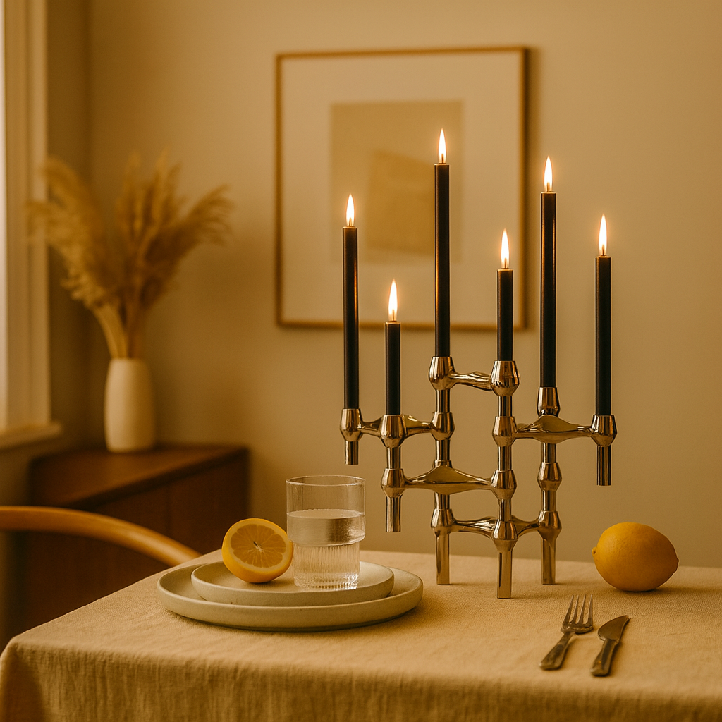 Silverscape | Modern Nordic Candle Holder
