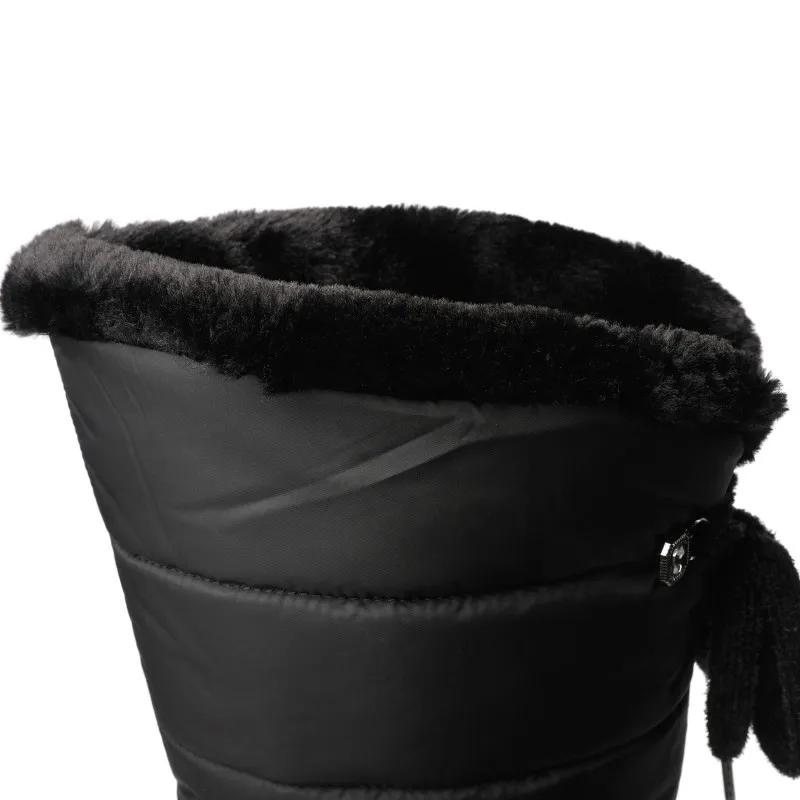Tomo - Warm, non-slip, fleece-lined knee-high boots
