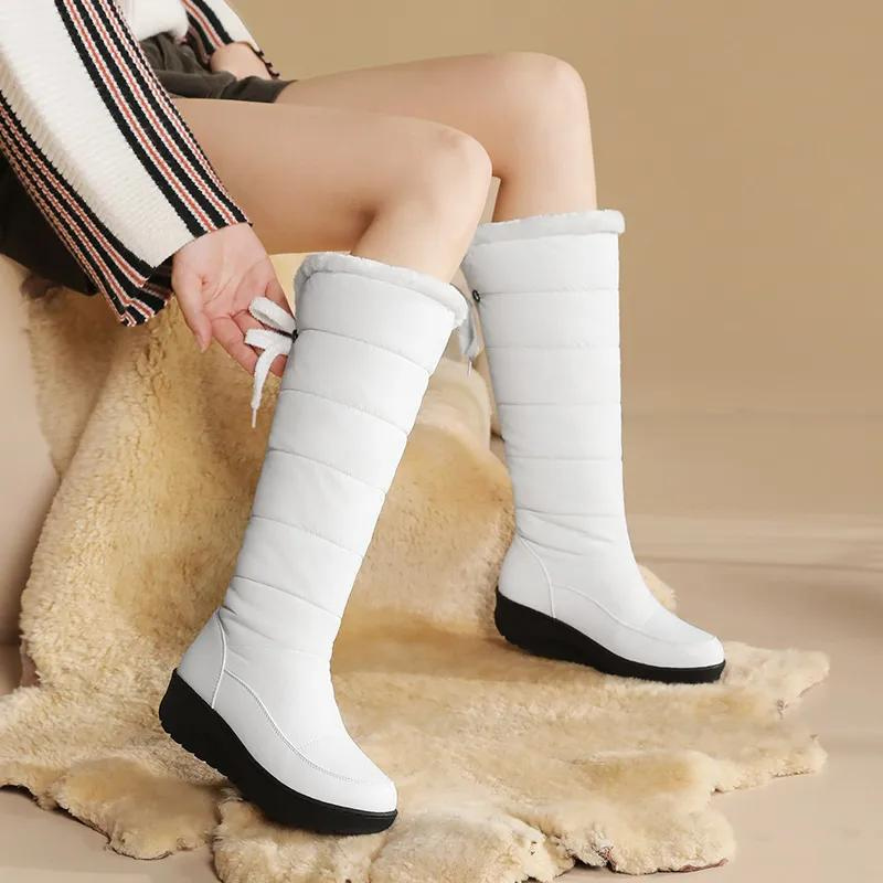 Tomo - Warm, non-slip, fleece-lined knee-high boots