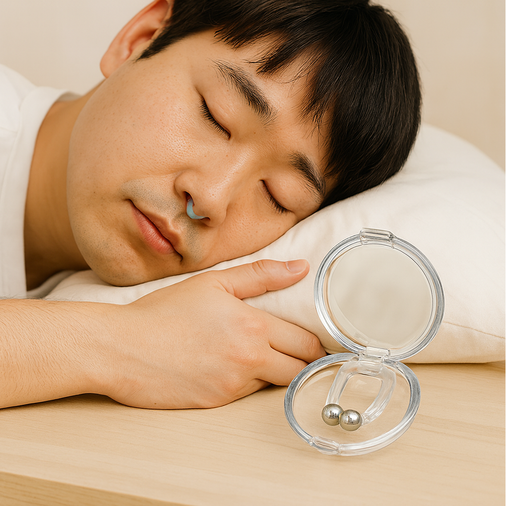 ソムノイーズ | 磁気式いびき防止ノーズクリップ