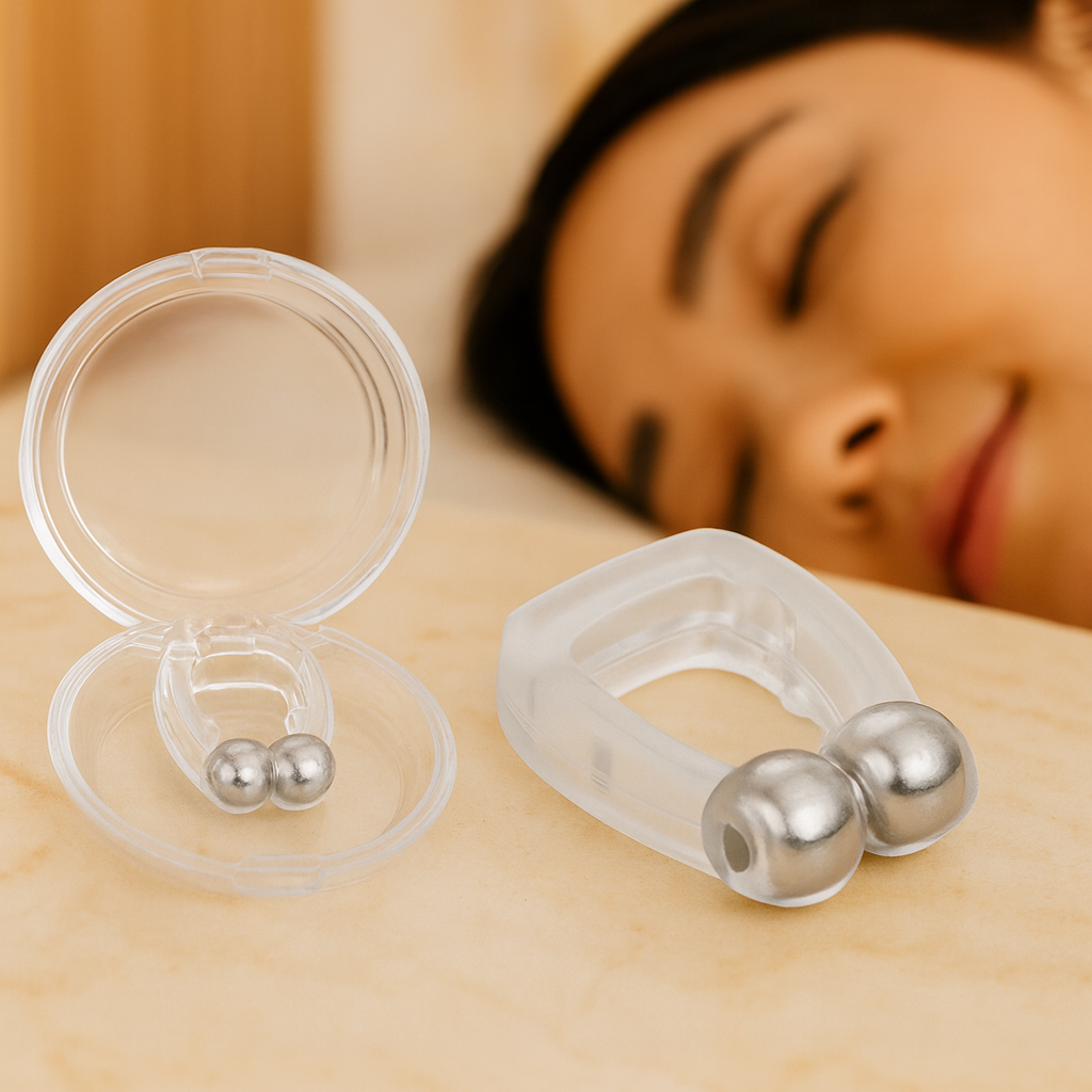 ソムノイーズ | 磁気式いびき防止ノーズクリップ