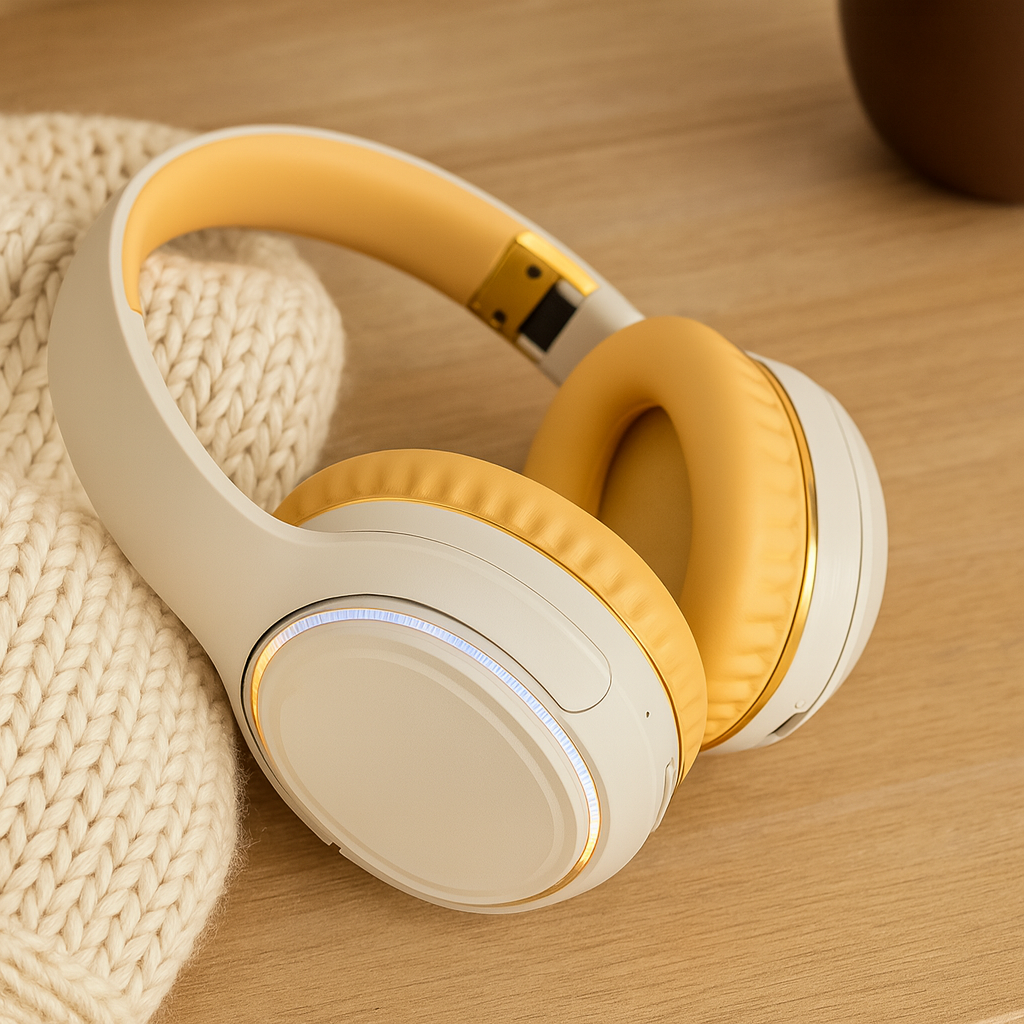 ソニックグロー  | アンビエントライト付きワイヤレスヘッドホン