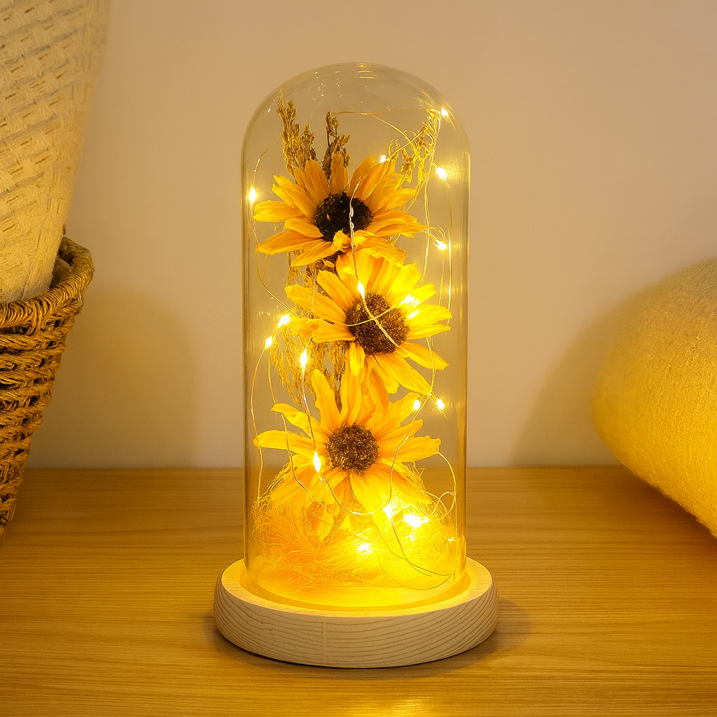 Sunvera | Luminous Sunflower Table Lamp