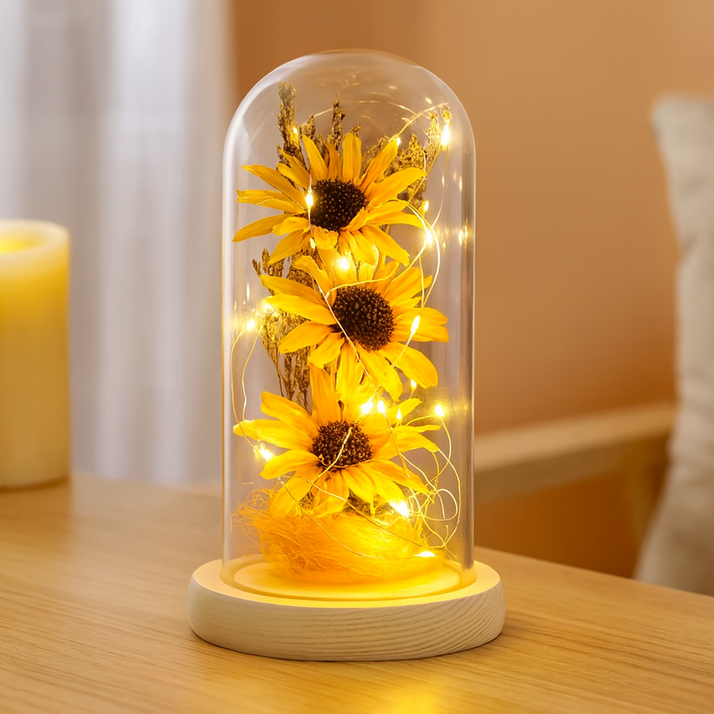 Sunvera | Luminous Sunflower Table Lamp