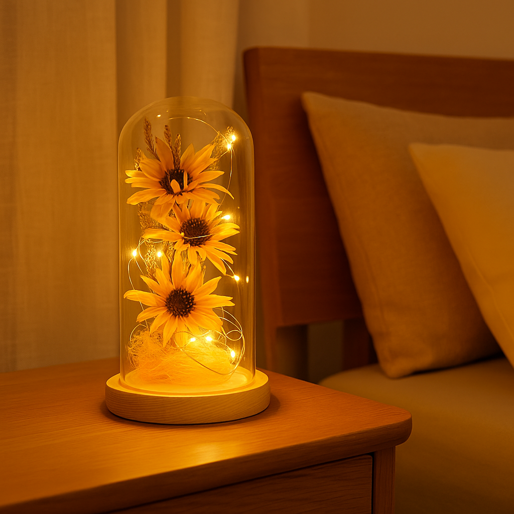 Sunvera | Luminous Sunflower Table Lamp