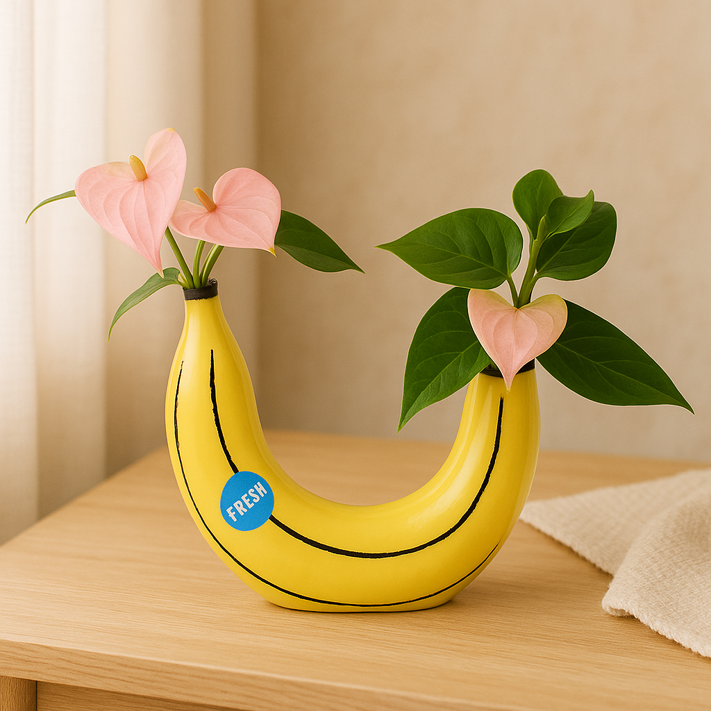 Tropicalize | Sculptural Banana Vase
