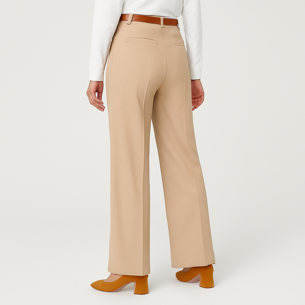 Valerie | Women's High-Waist Wide Pleated Pants