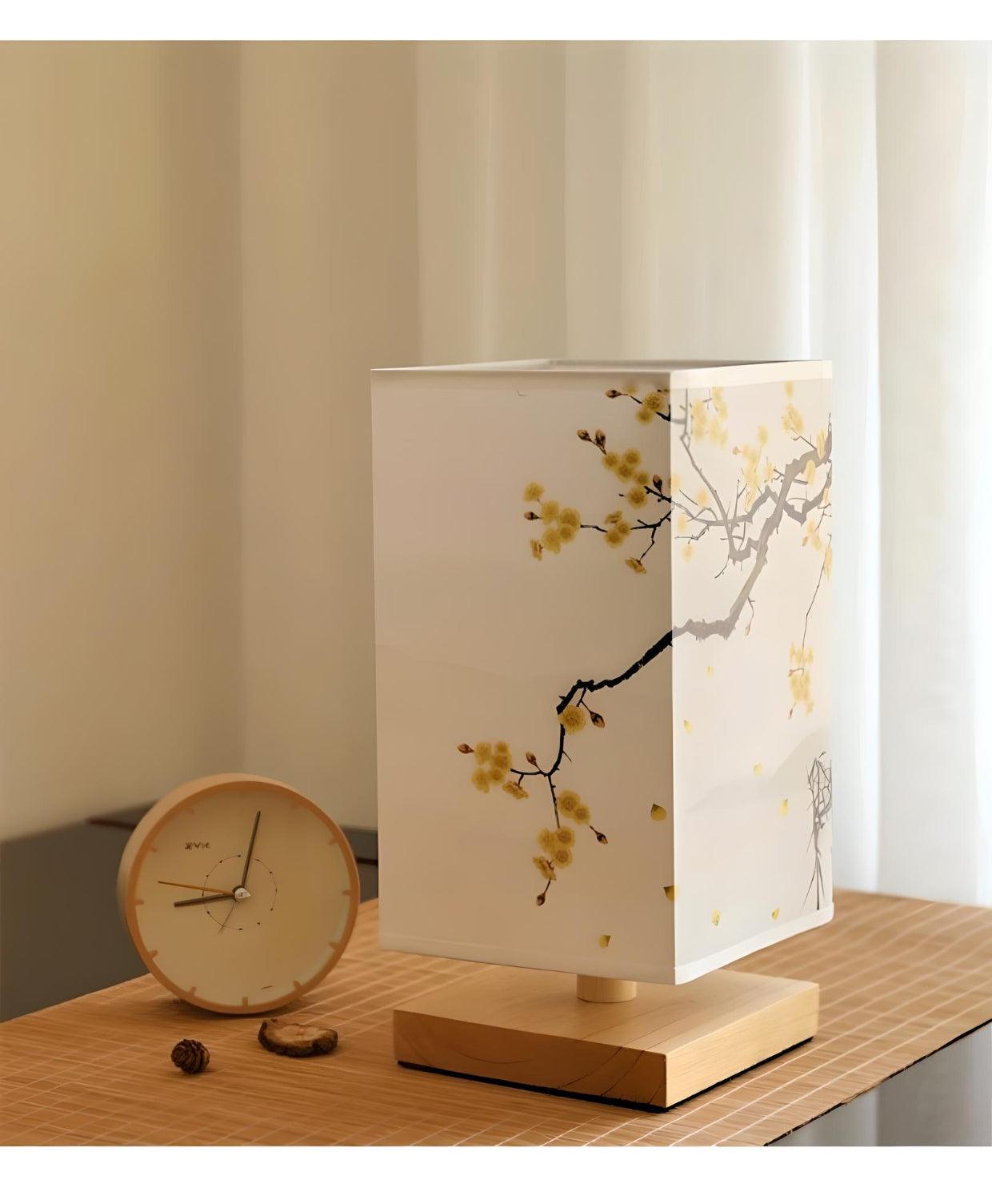 桜ライト – 調光可能な和風テーブルランプ