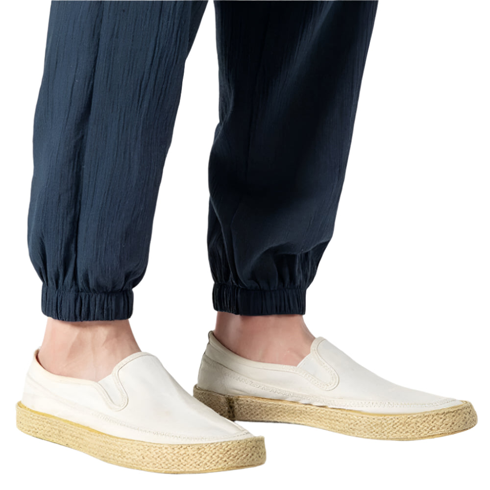 ジョー - 軽量コットンリネンのコンフォートパンツ