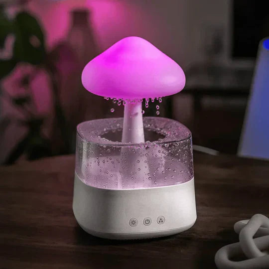 セリーンブリーズ - ナイトライト付きのエレガントな加湿器