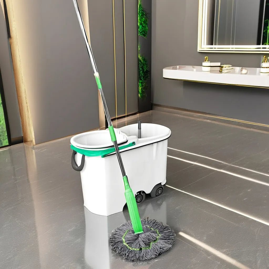 スピンベラ - 360°回転マイクロファイバーモップ