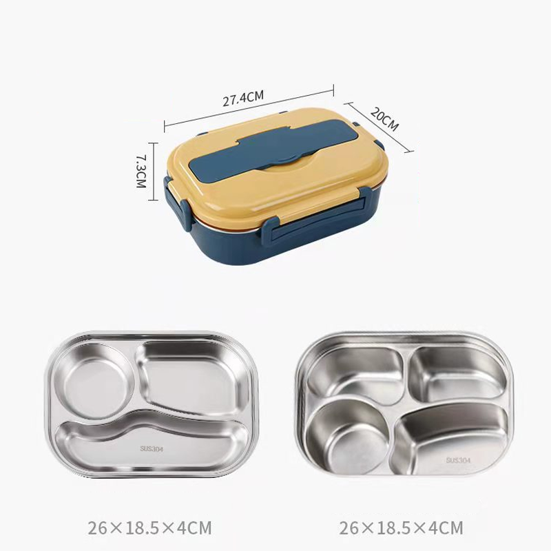 ステンレス製ランチボックス