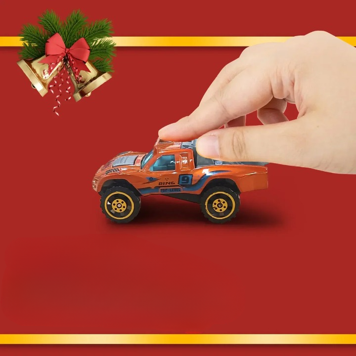 24ピース クリスマスギフト アドベントカレンダー 合金モデル ダイキャストカーセット