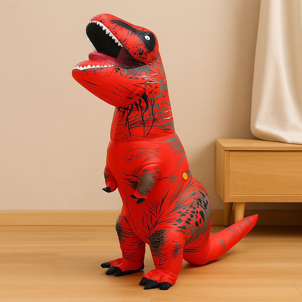 ディノランペイジ | ハロウィンやパーティーにぴったりのインフレータブルT-Rexコスチューム