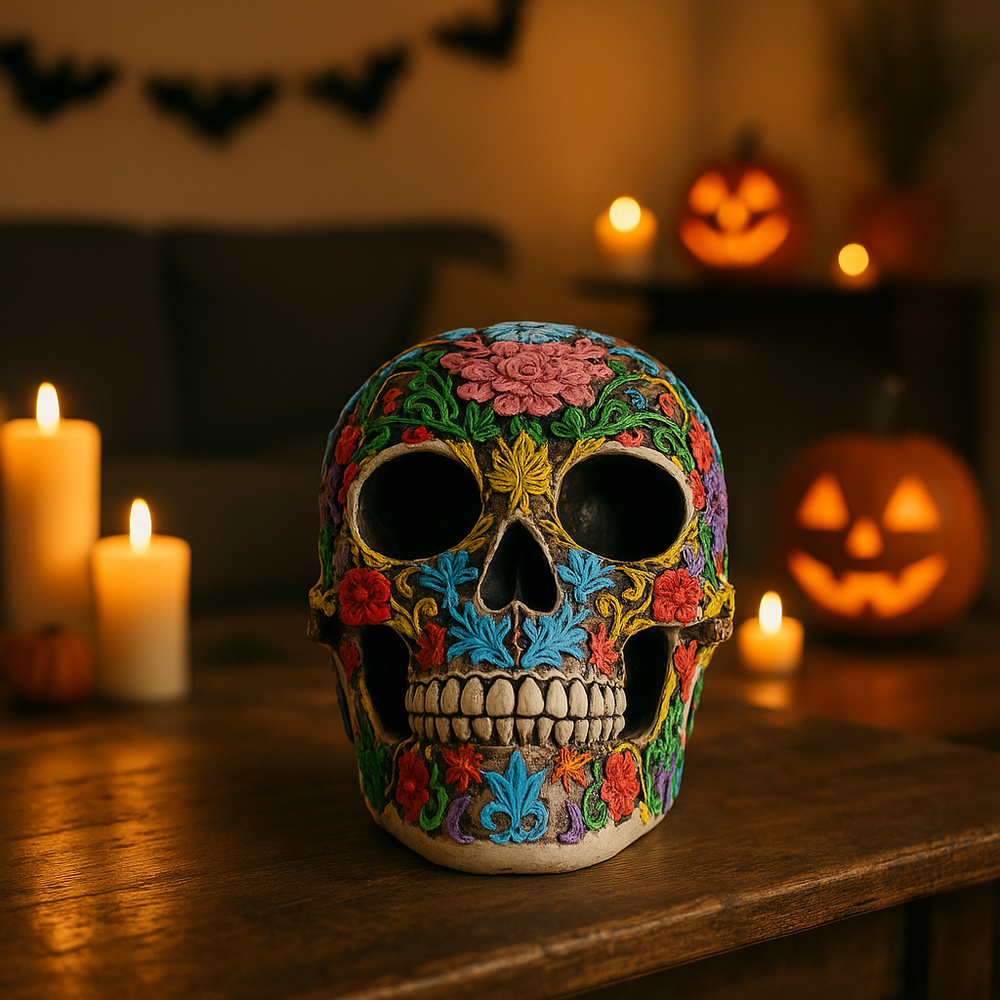 グレイブエコー | ご自宅用のハロウィンスカルデコレーション