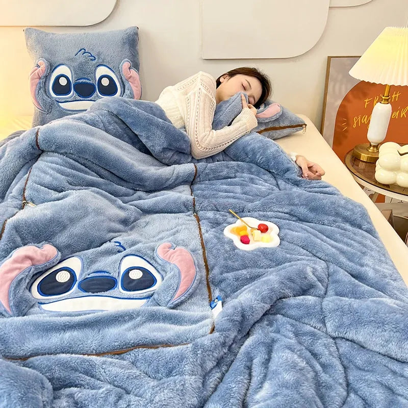 コンフォートネスト暖かくて心地よい毛布と枕