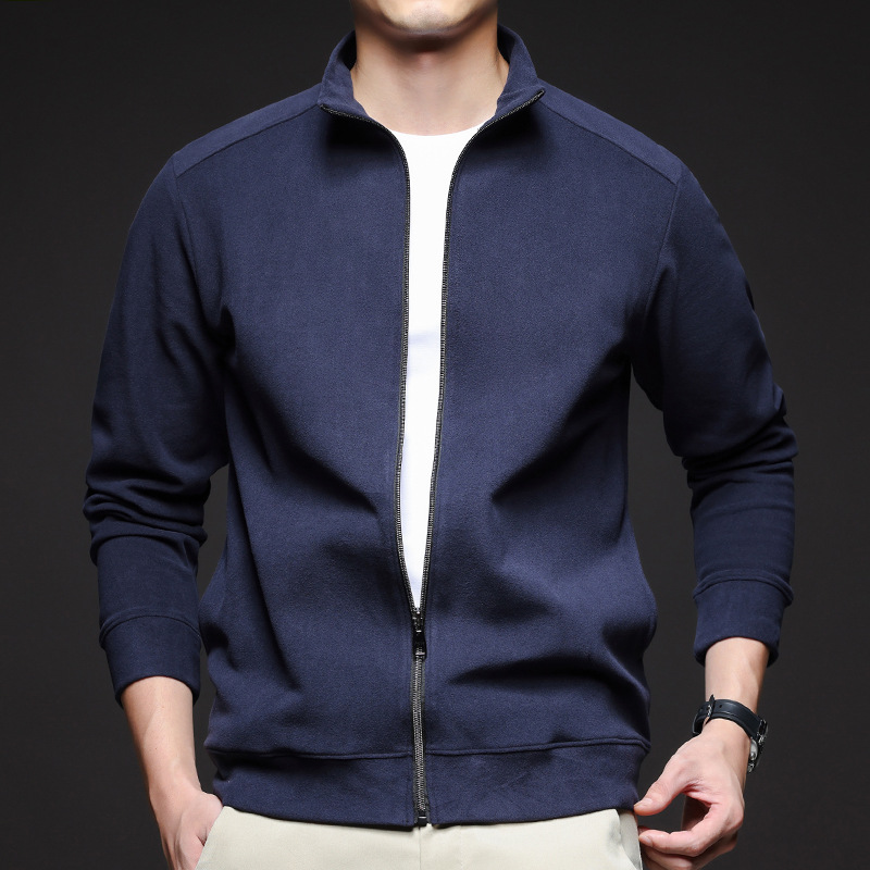 メンズ軽量スタンドカラージャケット