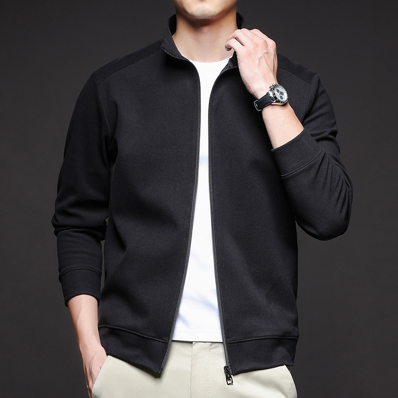 メンズ軽量スタンドカラージャケット