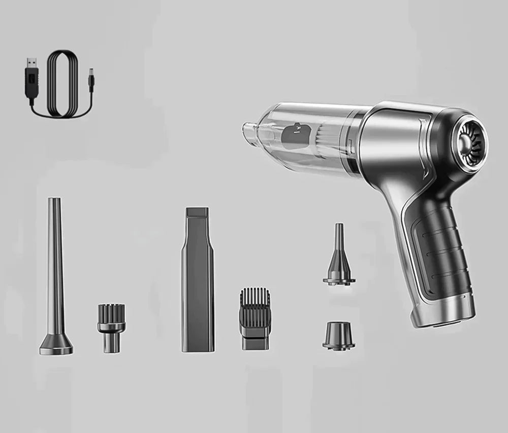 エアロクリーン – 3-in-1コードレスミニハンドヘルド掃除機