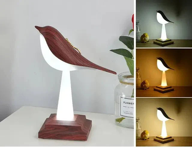 アビオラ– 鳥のライト付きテーブルランプ