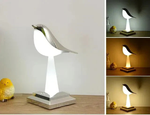 アビオラ– 鳥のライト付きテーブルランプ